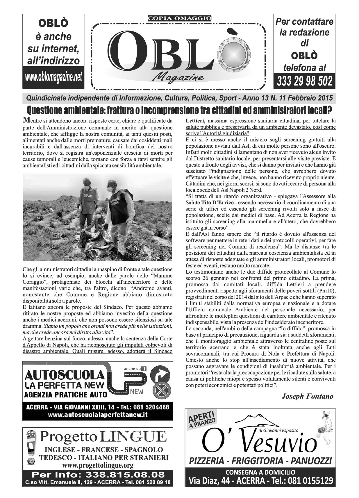 Edizione integrale del 04 febbraio 2015