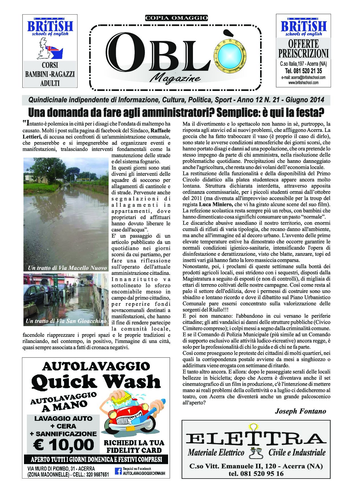 Edizione integrale del 24 giugno 2014