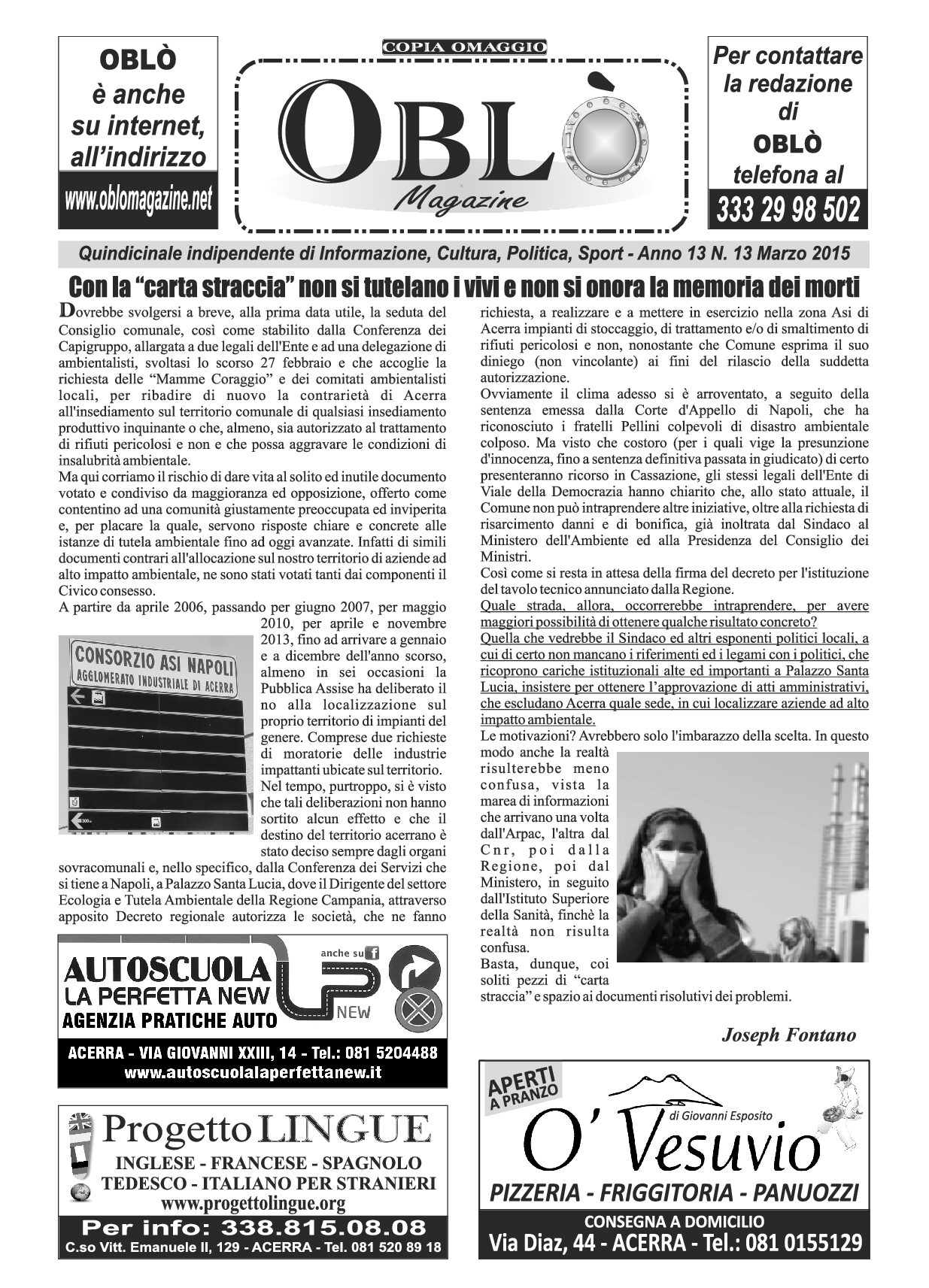 Edizione integrale del 04 marzo 2015